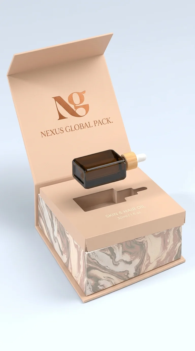 Magnetic Closure Cosmetic Gift Box