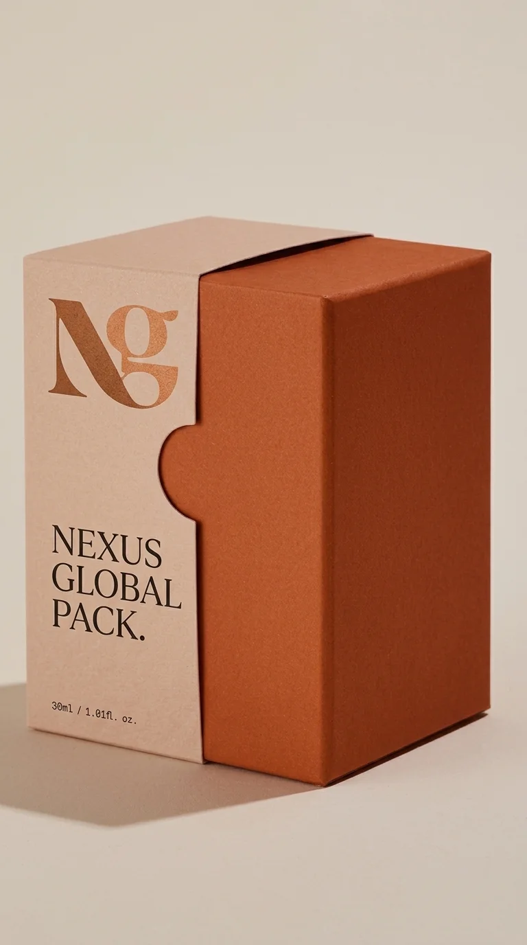 Dual-Tone Cosmetic Carton